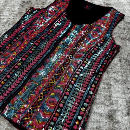 Long Vest Indian Style