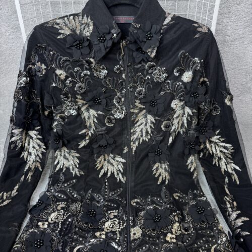 GOLDEN PEARL FLOWER JACKET