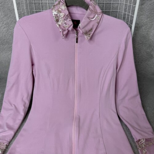 Rosé Flower Wester Show Jacket
