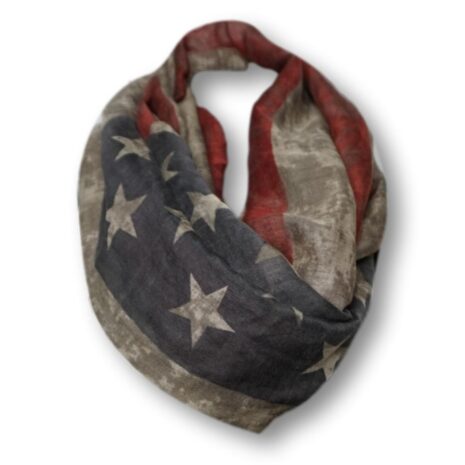 Loop American Flags - brown
