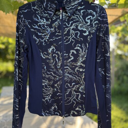 Western Show Jacket - Blue Mermaid - Show Outfit Horse Show Cowgirl Made in Germany