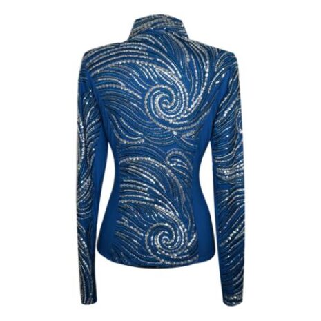 Blue Swirl – Back Blue Swirl – Back