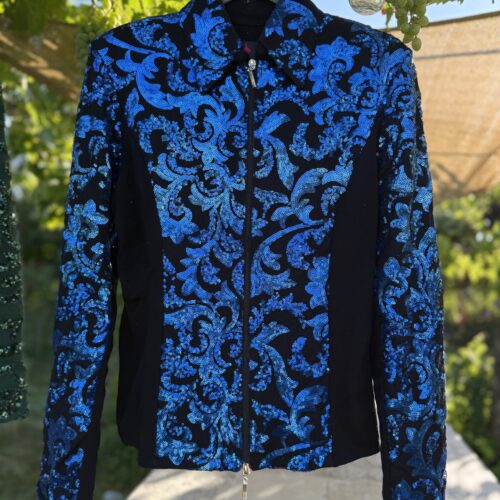 Jacket - Royal Blue Baroque