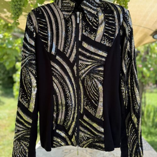 Jacket - Golden Sequins Lines