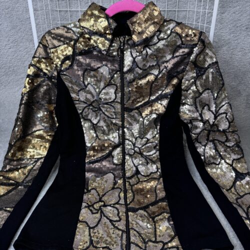 Jacket - Golden / Bronze Flower