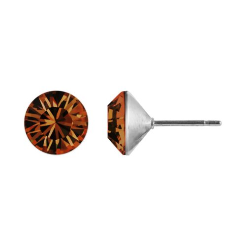 Ohrstecker - Light Smoked Topaz