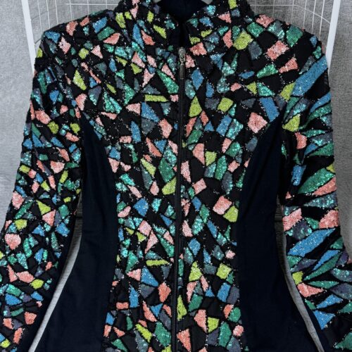 Colorful Triangle Western Show Jacket