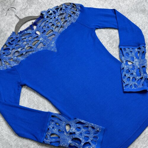 Stone Blue Turnierbluse