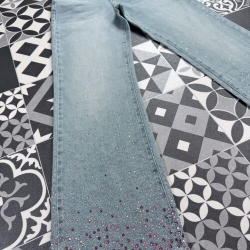 Brand new Jeans Festival bling bling glitzer jeans for Cowgirls - cowgirl Strass jeans