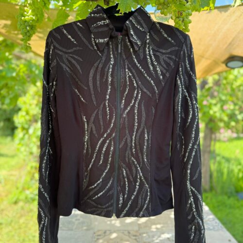 Olive Leaves Western Show Jacke