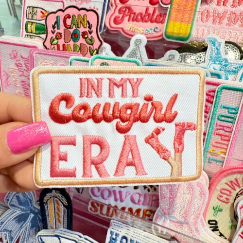 Patch Cowgirl Era Embroidered Applique for Jackets, Hats & Bags