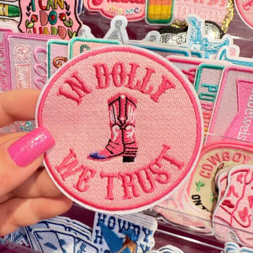 Patch Dolly Embroidered Applique for Jackets, Hats & Bags
