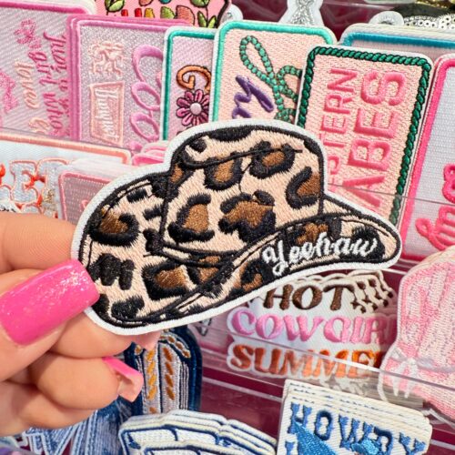 Patch Yeehaw Embroidered Applique for Jackets, Hats & Bags