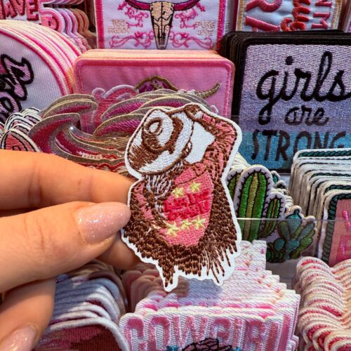 Patch Back Embroidered Applique for Jackets, Hats & Bags