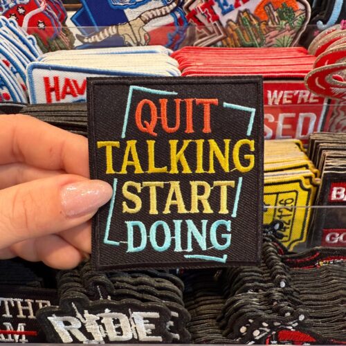 Patch Doing Embroidered Applique for Jackets, Hats & Bags