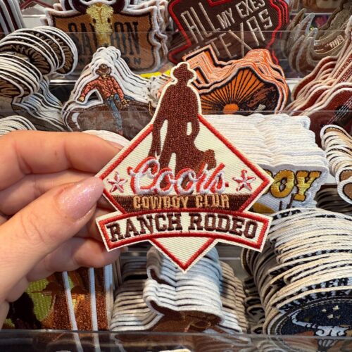 Patch Ranch Rodeo Embroidered Applique for Jackets, Hats & Bags