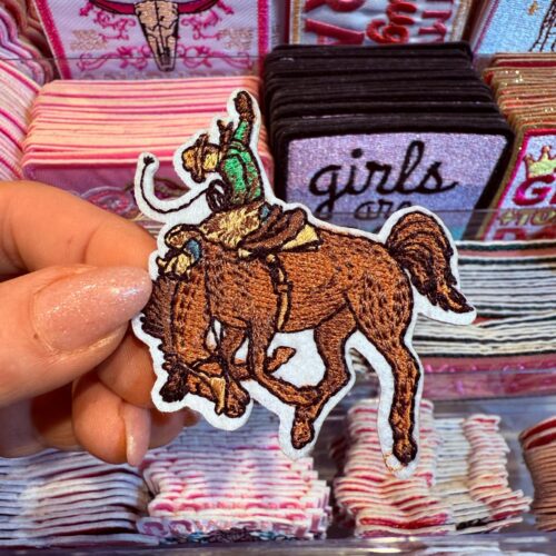 Patch Rodeo Embroidered Applique for Jackets, Hats & Bags
