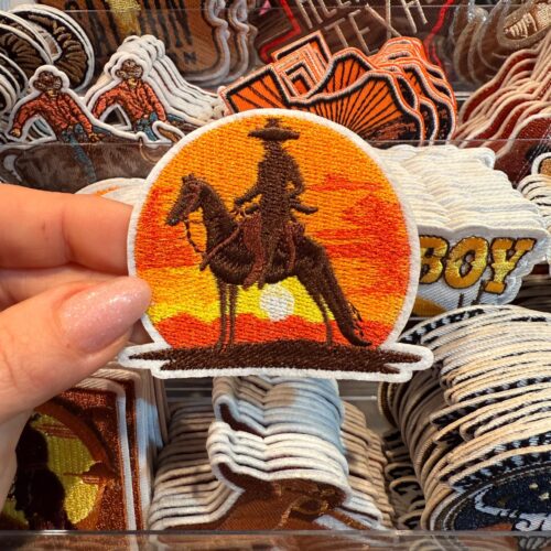 Patch Sunrise Embroidered Applique for Jackets, Hats & Bags