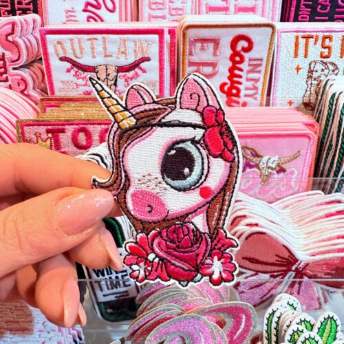 Patch Unicorn Embroidered Applique for Jackets, Hats & Bags