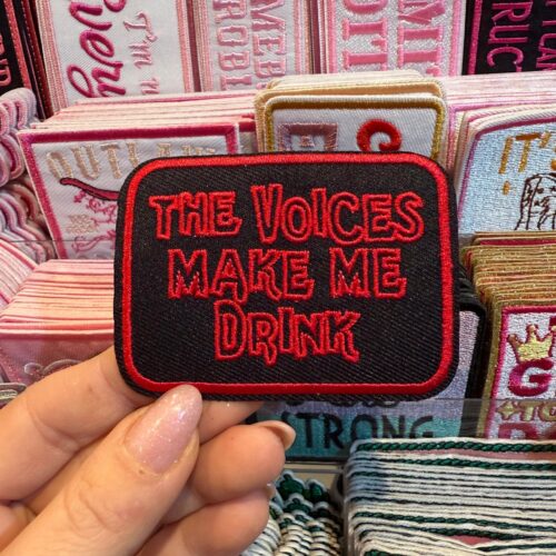 Patch Voices Embroidered Applique for Jackets, Hats & Bags