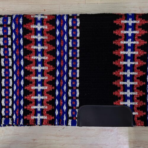 Western Show Blanket / Pad  Black | Red | Purple | White