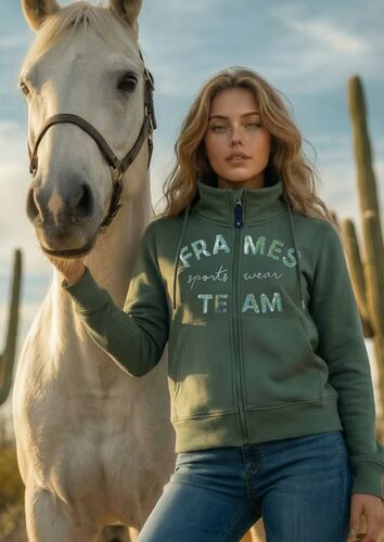 SOGNO SWEATJACKET CRYSTAL GREEN