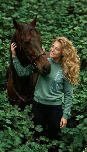 MIRACOLO SWEATSHIRT CRYSTAL GREEN
