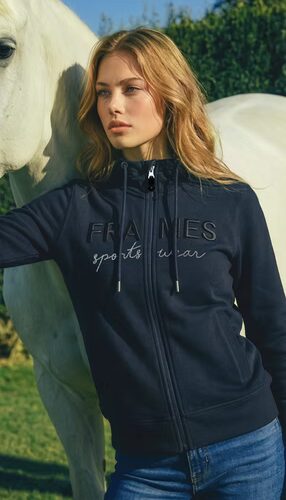 AURORA SWEATJACKET MIDNIGHT BLUE