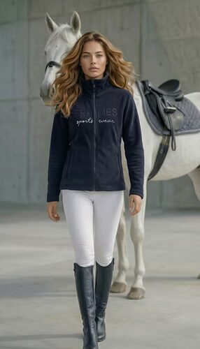 COSMO FLEECE JACKET MIDNIGHT BLUE