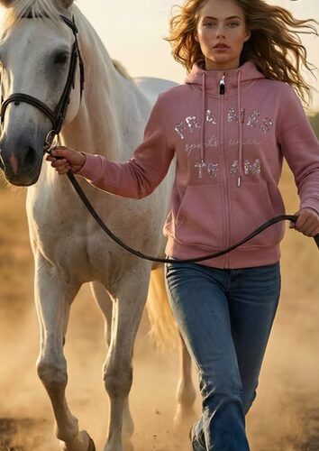 SOGNO SWEATJACKET DUSTY ROSE