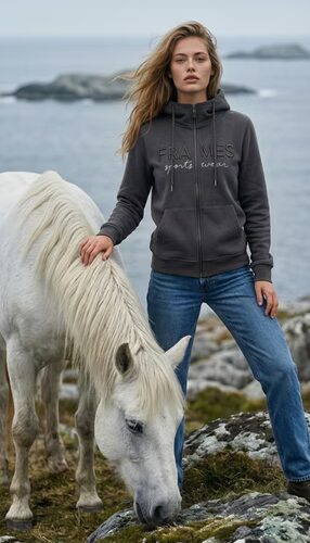 AURORA SWEATJACKET SMOKY GREY
