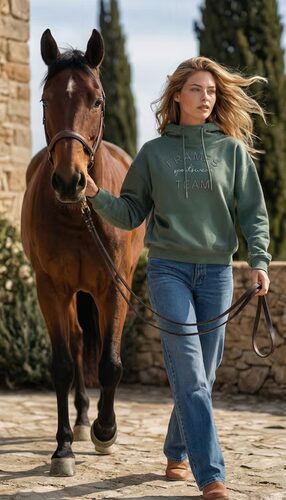 VENTO HOODIE CRYSTAL GREEN
